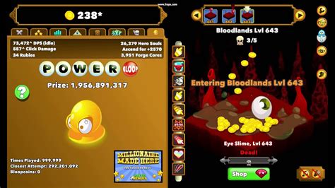The Powerbloop, or Powerbloop Lottery, was a new feature added in mend 0. . Clicker hero bloop coin
